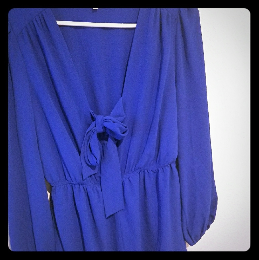 Blue romper